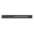 Miniatyrbild 3 av 3: Zyxel GS1900-24 - Switch - Smart - 24 x 10/100/1000 + 2 x Gigabit SFP (Uplink) - Desktop, rackmonterbar