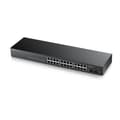 Miniatyrbild 2 av 3: Zyxel GS1900-24 - Switch - Smart - 24 x 10/100/1000 + 2 x Gigabit SFP (Uplink) - Desktop, rackmonterbar