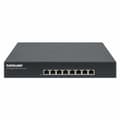 Pikkukuva 3 / 6: Intellinet 8-porttinen PoE+ Desktop Gigabit Switch - Kytkin - 4 x 10/100/1000 (PoE) + 4 x 10/100/1000 (PoE+) - Telineeseen asennettava - PoE+ (130 W)