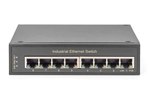 Digitus DN-651108 Verkkokytkin Gigabit Ethernet (10/100/1000) Musta (DN-651108)