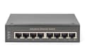 Pikkukuva 3 / 6: Digitus DN-651108 Verkkokytkin Gigabit Ethernet (10/100/1000) Musta (DN-651108)