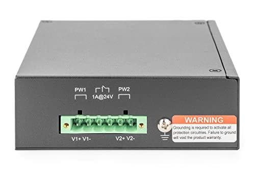 Digitus DN-651108 Verkkokytkin Gigabit Ethernet (10/100/1000) Musta (DN-651108)