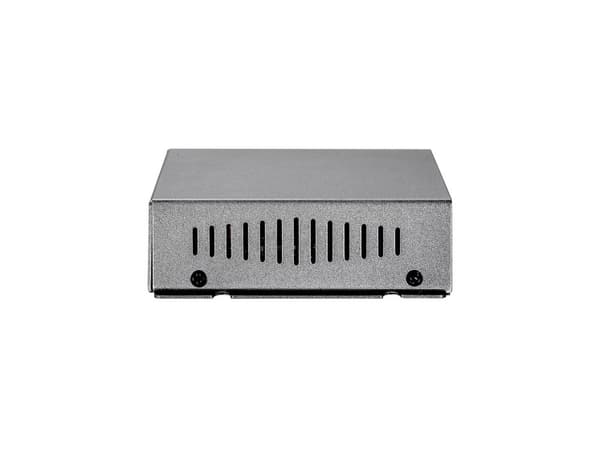 Level One GEP-0520 4-porttinen Gigabit PoE 1-porttisella työpöytäkytkimellä (sisältää virtalähteen)