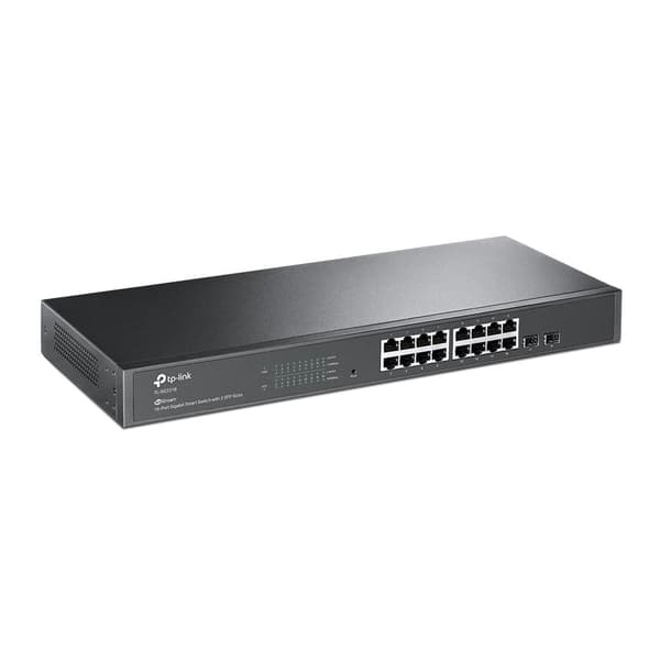TP-LINK TL-SG2218 Network Switch Managed L2/L2+ Gigabit Ethernet (10/100/1000) Svart
