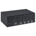Miniatyrbild 5 av 7: Manhattan 153539 tangentbord/video/mus (KVM) switch svart (153539)