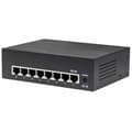 Miniatyrbillede 5 af 8: Intellinet 561204 netværksswitch Managed Gigabit Ethernet (10/100/1000) Power over Ethernet (PoE) Sort