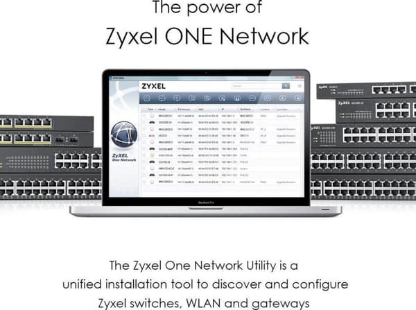 Zyxel GS1900-8 8-portars Gigabit Smart Managed Switch - fläktlös design