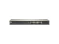 Miniatyrbild 2 av 5: LevelOne GSW-1657 - Switch - 16 portar - EN, Fast EN, Gigabit EN - 10Base-T, 100Base-TX, 1000Base-T - 1U (0524718)