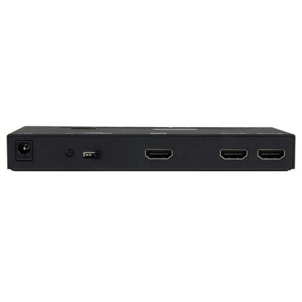 StarTech.com 2-ports HDMI-switch w - Automatisk och prioriterad växling - 1080p - Video-/ljudswitch - Desktop (VS221HDQ)