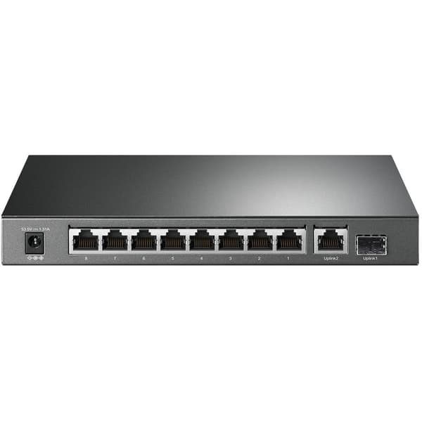 TP-LINK TL-SG1210P Gigabit Ethernet (10/100/1000) Harmaa Power over Ethernet (PoE)