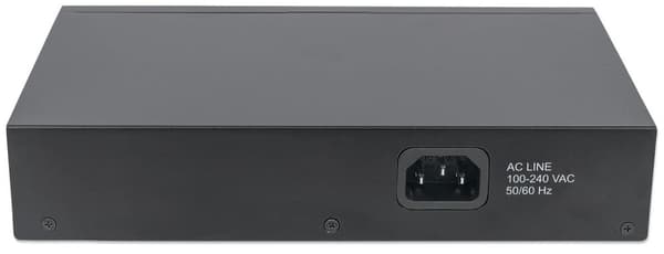 Intellinet 16-porttinen Gigabit Ethernet -kytkin - Kytkin - 16 x 10/100/1000 - Pöytäkone, telineeseen kiinnitettävä (561068)