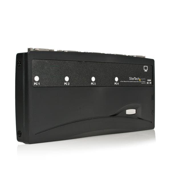 StarTech.com StarView 4-porttinen VGA / PS/2 KVM-kytkin - PS/2 KVM-kytkin sis. Kaapeli - 4-porttinen pöytäkoneen KVM-kytkin 1 x PS/2 ja 4 x VGA-liitin
