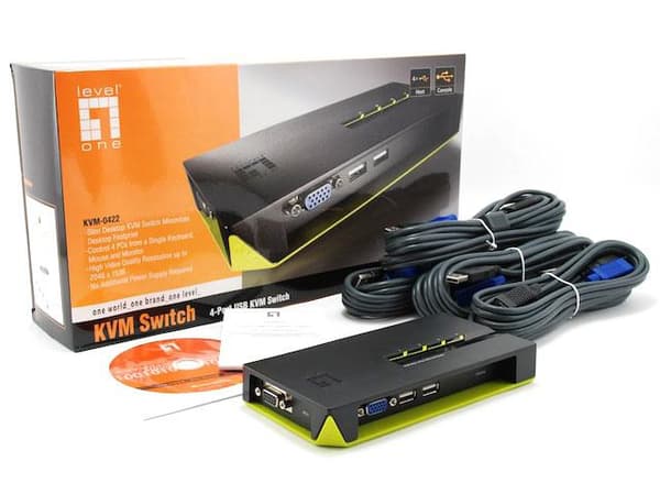 LevelOne KVM-0422 (detaljhandel)