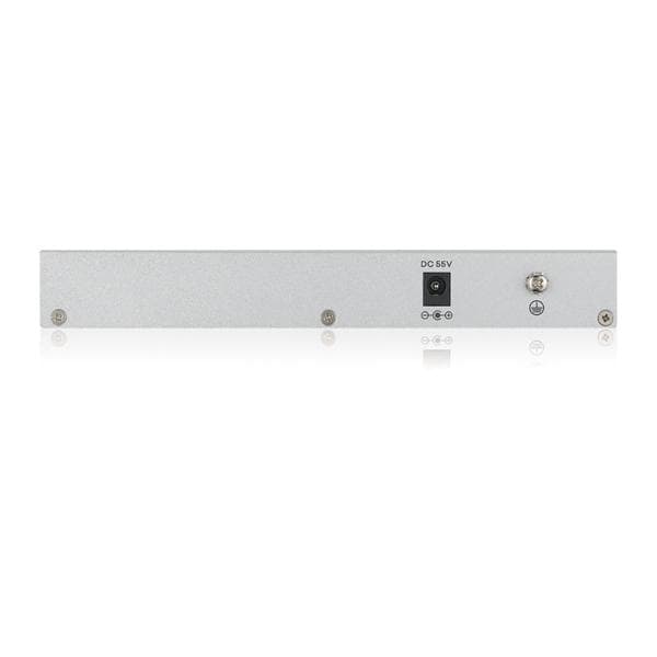 Zyxel GS1200-5HPv2 - 5-porttinen Gigabit Web Managed PoE+ -kytkin 60 watin budjetilla