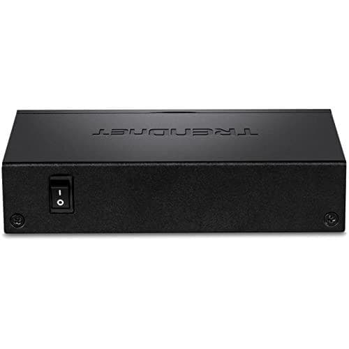 TRENDnet TPE TG52 - Kytkin - 4 x 10/100/1000 (PoE+) + 1 x 10/100/1000 - pöytäkone, seinäasennus - PoE+ (32 W)