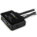 Miniatyrbild 3 av 6: StarTech.com 2-ports USB VGA-kabel KVM-switch - USB-driven med fjärrkontroll - KVM-switch - USB - 2 x KVM-port(ar) - 1 lokal användare - Desktop (SV21