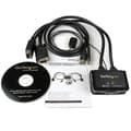 Miniatyrbild 6 av 6: StarTech.com 2-ports USB VGA-kabel KVM-switch - USB-driven med fjärrkontroll - KVM-switch - USB - 2 x KVM-port(ar) - 1 lokal användare - Desktop (SV21