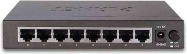 PLANET FSD-803 Nätverksswitch Fast Ethernet (10/100) Blå