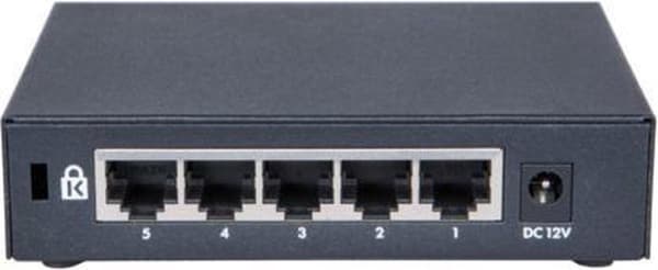 Hewlett Packard Enterprise OfficeConnect 1420 5G Unmanaged L2 Gigabit Ethernet (10/100/1000) Grå 1U