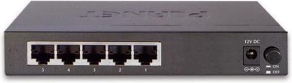 PLANET FSD-503 Network Switch Fast Ethernet (10/100) Sininen