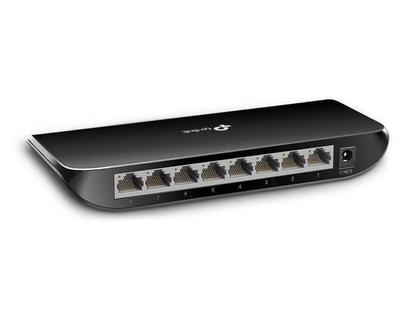 TP-LINK TL-SG1008D V6 - Kytkin - 8 x 10/100/1000 - Pöytäkone (TL-SG1008D V6.0)