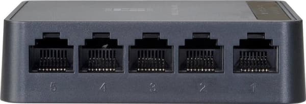 LevelOne GEU-0522 Gigabit Ethernet (10/100/1000) Svart