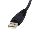 Pikkukuva 5 / 6: StarTech.com 4-in-1 4-in-1 USB Dual Link DVI-D KVM-kytkinkaapeli, jossa ääni ja mikrofoni - Näppäimistö/video/hiiri/äänikaapelit - USB Type A 4-pin Mi