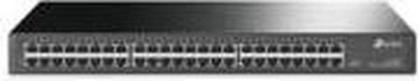 TP-Link TL-SG1048 Ustyret Gigabit Ethernet (10/100/1000) 1U Sort