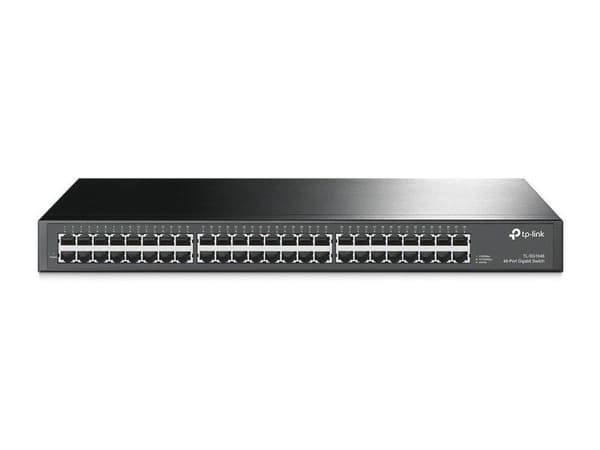 TP-LINK TL-SG1048 - Netværksswitch Sort