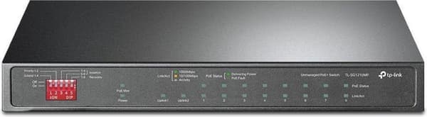 TP-Link TL-SG1210MP - Netværksswitch - Uadministreret - PoE