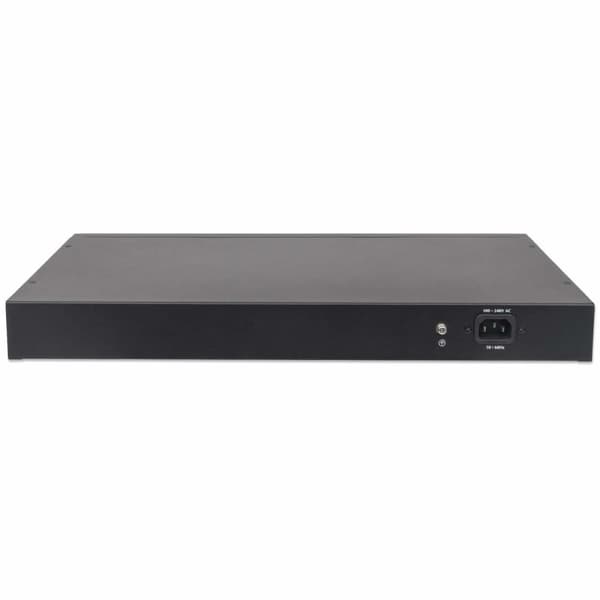 Intellinet PoE Web-Managed Gigabit Ethernet Switch - Switch - Managed - 24 x 10/100/1000 (PoE+) + 2 x SFP - Desktop, Rack-monterbar - PoE+ (560559)