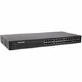 Pikkukuva 3 / 7: Intellinet 24-porttinen Web-hallittu Gigabit Ethernet -kytkin kahdella SFP-portilla - Kytkin - Hallittu - 24 x 10/100/1000 + 2 x SFP - Pöytäkone, teli