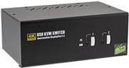 InLine 63642I – KVM/Audio/USB-kytkin – 2 x KVM/Audio/USB – 1 paikallinen käyttäjä – Työpöytä (63642I)