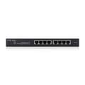 Miniatyrbillede 3 af 4: Zyxel Switch 8x GbE GS1900-8 smart switch, desktop, blæserløs (GS1900-8-EU0102F)
