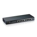 Miniatyrbillede 2 af 4: Zyxel Switch 8x GbE GS1900-8 smart switch, desktop, blæserløs (GS1900-8-EU0102F)