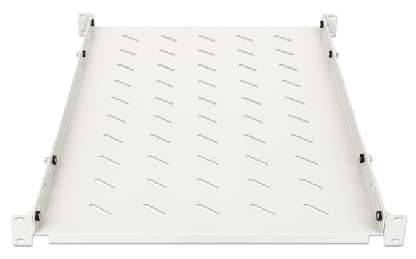 Intellinet 714136, Hylla till rackskåp, Stål, 20 kg, 1U, 48,3 cm (19"), 482,6 mm