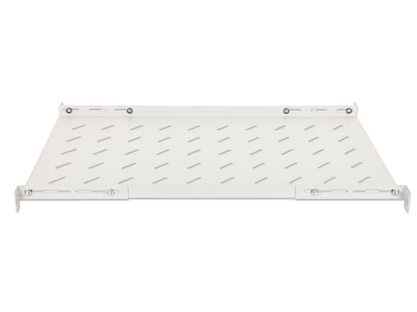 Intellinet 714136, Hylla till rackskåp, Stål, 20 kg, 1U, 48,3 cm (19"), 482,6 mm