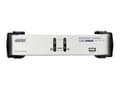 Miniatyrbilde 1 av 5: ATEN MasterView CS-1742 - KVM / lyd / USB-svitsj - 2 x KVM/lyd/USB - stasjonær