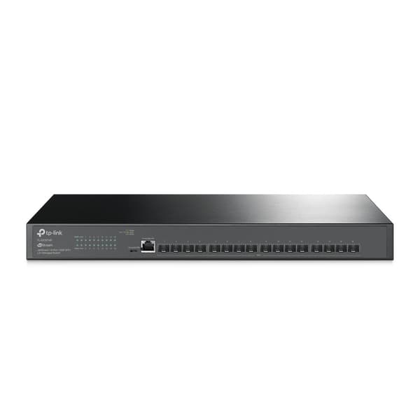 TP-Link TL-SX3016F netværksswitch Managed L2/L2+ Ingen Sort