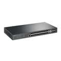 Pikkukuva 2 / 3: TP-Link Omada 24-porttinen SFP L2+ hallittava kytkin, jossa on neljä 10GE SFP+ -paikkaa