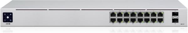 Ubiquiti UniFi Switch USW-16-POE - Switch - administreret - 16 x 10/100/1000 (8 PoE+) + 2 x Gigabit SFP - Desktop, rackmonterbar - PoE+ (42 W)