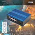 Pikkukuva 10 / 11: Digitus 8-porttinen 10/100/1000BASE-TX+1000Base-FX Industrial Ethernet Switch (DN-651136)