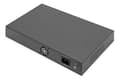Miniatyrbild 6 av 6: Digitus 24 Port FE PoE Switch 2 Uplink-portar (SFP/RJ45) - Gigabit Ethernet (10/100/1000) - Full Duplex - Power over Ethernet (PoE) - Rackmontering -