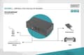 Miniatyrbild 4 av 6: DIGITUS - KVM-/Audio-/USB-switch - 4 x KVM-portar - 1 lokal användare - Desktop (DS-12882)