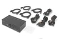 Miniatyrbild 6 av 6: DIGITUS - KVM-/Audio-/USB-switch - 4 x KVM-portar - 1 lokal användare - Desktop (DS-12882)