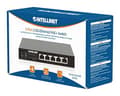 Miniatyrbillede 2 af 6: INTELLINET 5-ports 2.5G Ethernet PoE+-switch Fire PSE PoE+-porte, 10/100/1000/2500 Mbps på alle porte, 55 W PoE-strømbudget, ikke-administreret, skriv
