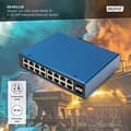 Pikkukuva 7 / 11: Digitus 16-porttinen 10/100/1000BASE-TX +2G SFP Industrial Ethernet Switch (DN-651138)
