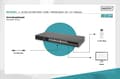 Miniatyrbild 3 av 6: Digitus 24 Port 10/100/1000 + 4SFP+ UPLINK-switch - 48,30 cm (19") - L2+-funktioner (DN-80223)