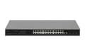 Miniatyrbild 6 av 6: Digitus 24 Port 10/100/1000 + 4SFP+ UPLINK-switch - 48,30 cm (19") - L2+-funktioner (DN-80223)