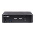 Miniatyrbild 3 av 5: STARTECH.COM 2 Port USB C KVM Switch KVM Switch med 4K 60Hz DisplayPort Thunderbolt 3/4 och USB C DP Alt Mode Audio USB A Hub (SV231DPUCA)